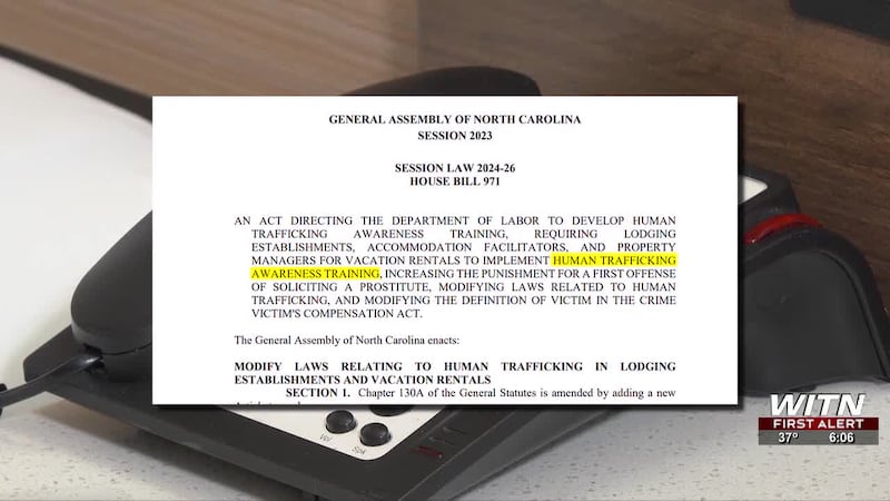 Human trafficking survivor talks impact of law requiring training for hospitality industry